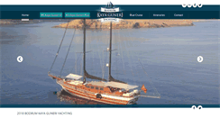 Desktop Screenshot of bodrumkayaguneriyachting.com